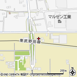 埼玉県春日部市永沼600周辺の地図