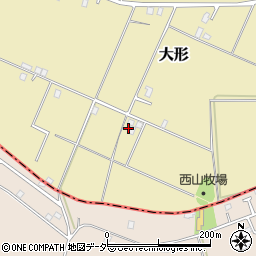 茨城県稲敷郡阿見町大形1701周辺の地図