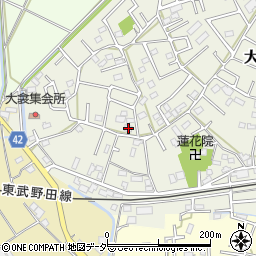 埼玉県春日部市大衾106周辺の地図