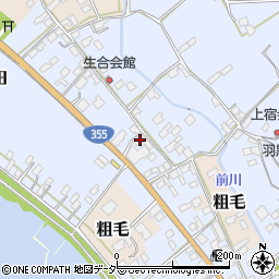 茨城県行方市富田221周辺の地図