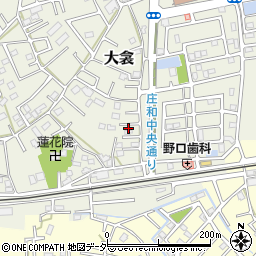 埼玉県春日部市大衾218周辺の地図