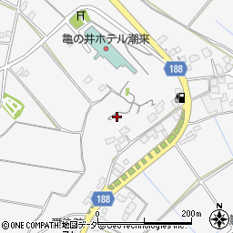 茨城県潮来市水原周辺の地図