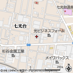 堀内　関東事業所周辺の地図
