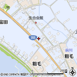 茨城県行方市富田218周辺の地図