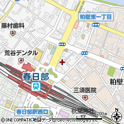 埼玉県春日部市粕壁1丁目1-5周辺の地図
