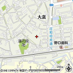 〒344-0116 埼玉県春日部市大衾の地図