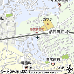 埼玉県春日部市西金野井1916周辺の地図