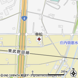 埼玉県春日部市永沼841周辺の地図