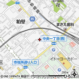埼玉県春日部市粕壁6634周辺の地図