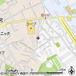 埼玉県上尾市原市1420-25周辺の地図