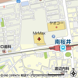ＭｒＭａｘ南桜井店周辺の地図