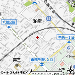 埼玉県春日部市粕壁6700-5周辺の地図