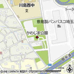 かわじま公園周辺の地図