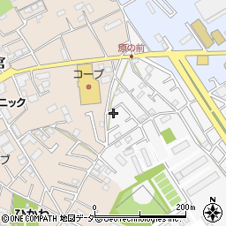 埼玉県上尾市原市1420-26周辺の地図