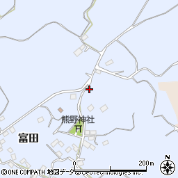 茨城県行方市富田1478周辺の地図