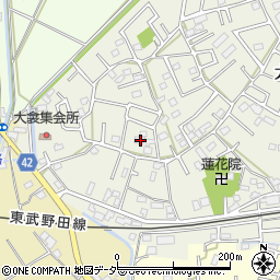 埼玉県春日部市大衾105周辺の地図