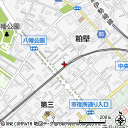 埼玉県春日部市粕壁6727-1周辺の地図