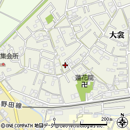 埼玉県春日部市大衾145周辺の地図