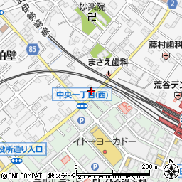 埼玉県春日部市粕壁6593-7周辺の地図