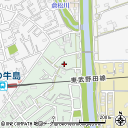 埼玉県春日部市藤塚1921周辺の地図