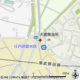 埼玉県春日部市永沼2204周辺の地図