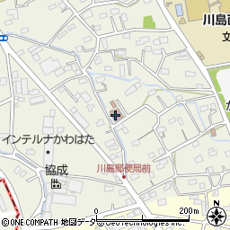 川島郵便局周辺の地図