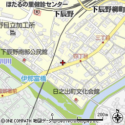 長野県上伊那郡辰野町辰野1710周辺の地図