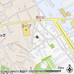 埼玉県上尾市原市1420-27周辺の地図