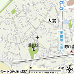 埼玉県春日部市大衾231周辺の地図