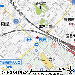 埼玉県春日部市粕壁6593-9周辺の地図