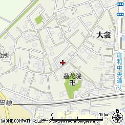 埼玉県春日部市大衾147周辺の地図