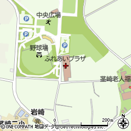 つくば市ふれあいプラザ周辺の地図