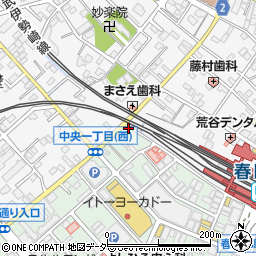 たこ焼き なべ三 春日部店周辺の地図