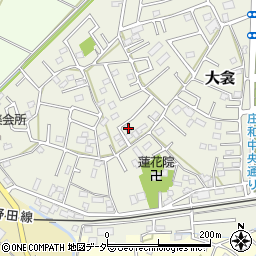 埼玉県春日部市大衾148周辺の地図