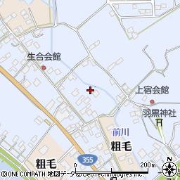 茨城県行方市富田281周辺の地図