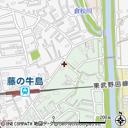 埼玉県春日部市藤塚1913周辺の地図
