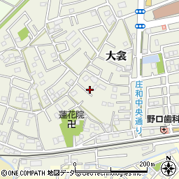 埼玉県春日部市大衾226周辺の地図