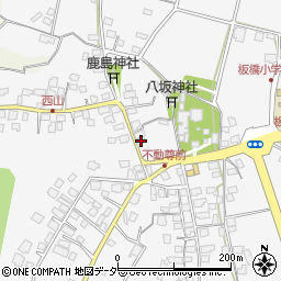 茨城県つくばみらい市板橋2121周辺の地図