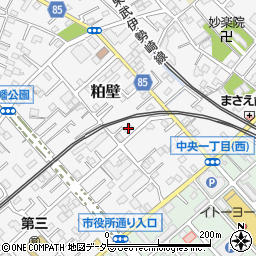 埼玉県春日部市粕壁6660-1周辺の地図