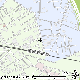 埼玉県春日部市新宿新田252周辺の地図
