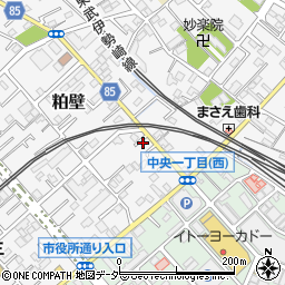 埼玉県春日部市粕壁6632周辺の地図