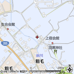 茨城県行方市富田318周辺の地図
