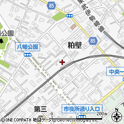 埼玉県春日部市粕壁6728-5周辺の地図
