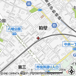 埼玉県春日部市粕壁6695周辺の地図
