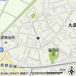 埼玉県春日部市大衾140周辺の地図