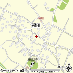 茨城県稲敷郡阿見町福田946周辺の地図