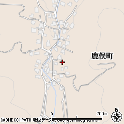 福井県福井市鹿俣町周辺の地図