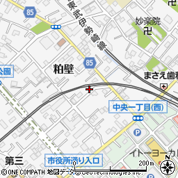 埼玉県春日部市粕壁6627-2周辺の地図