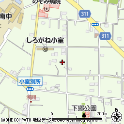 埼玉県北足立郡伊奈町小室3237-1周辺の地図