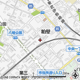 埼玉県春日部市粕壁6691-11周辺の地図